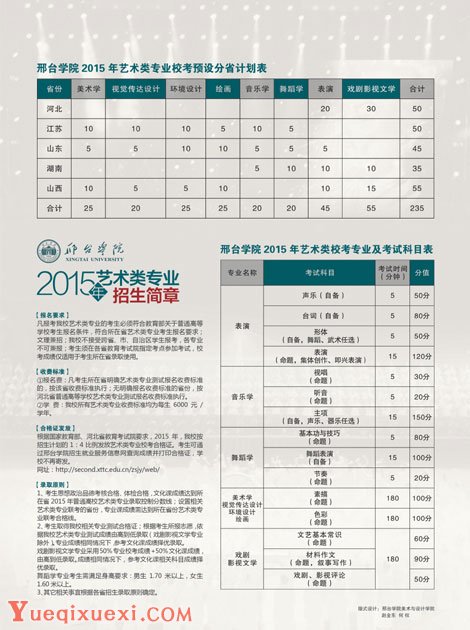 邢台学院2015年艺术类专业招.jpg