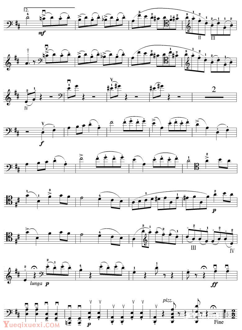 加沃特舞曲(大提琴谱)2.jpg