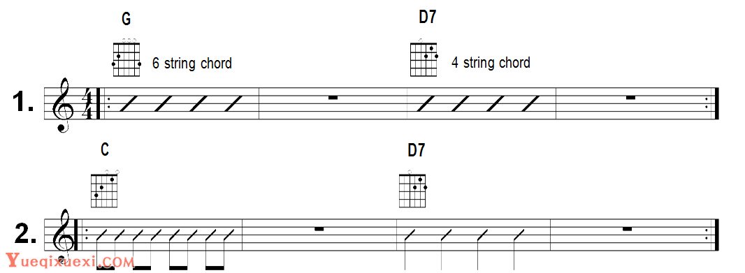 基本开放和弦练习4