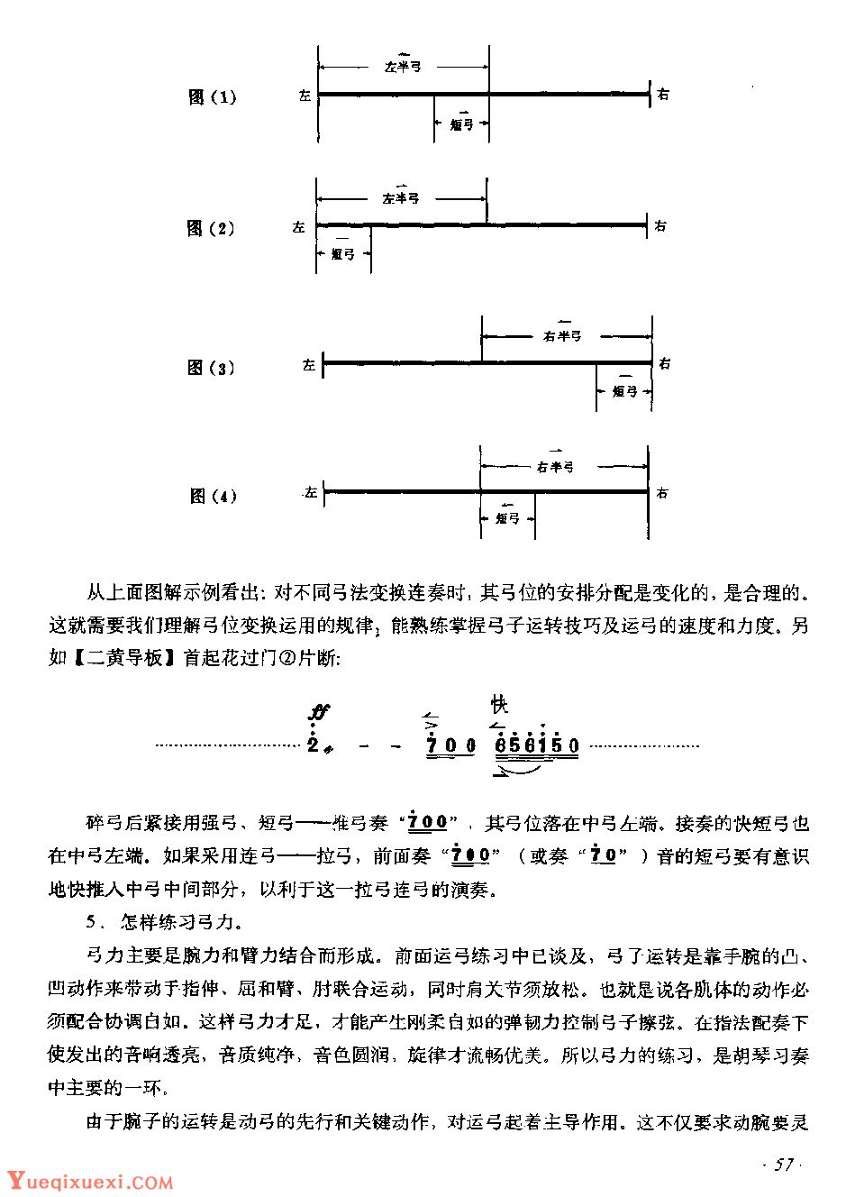 京胡弓法教学