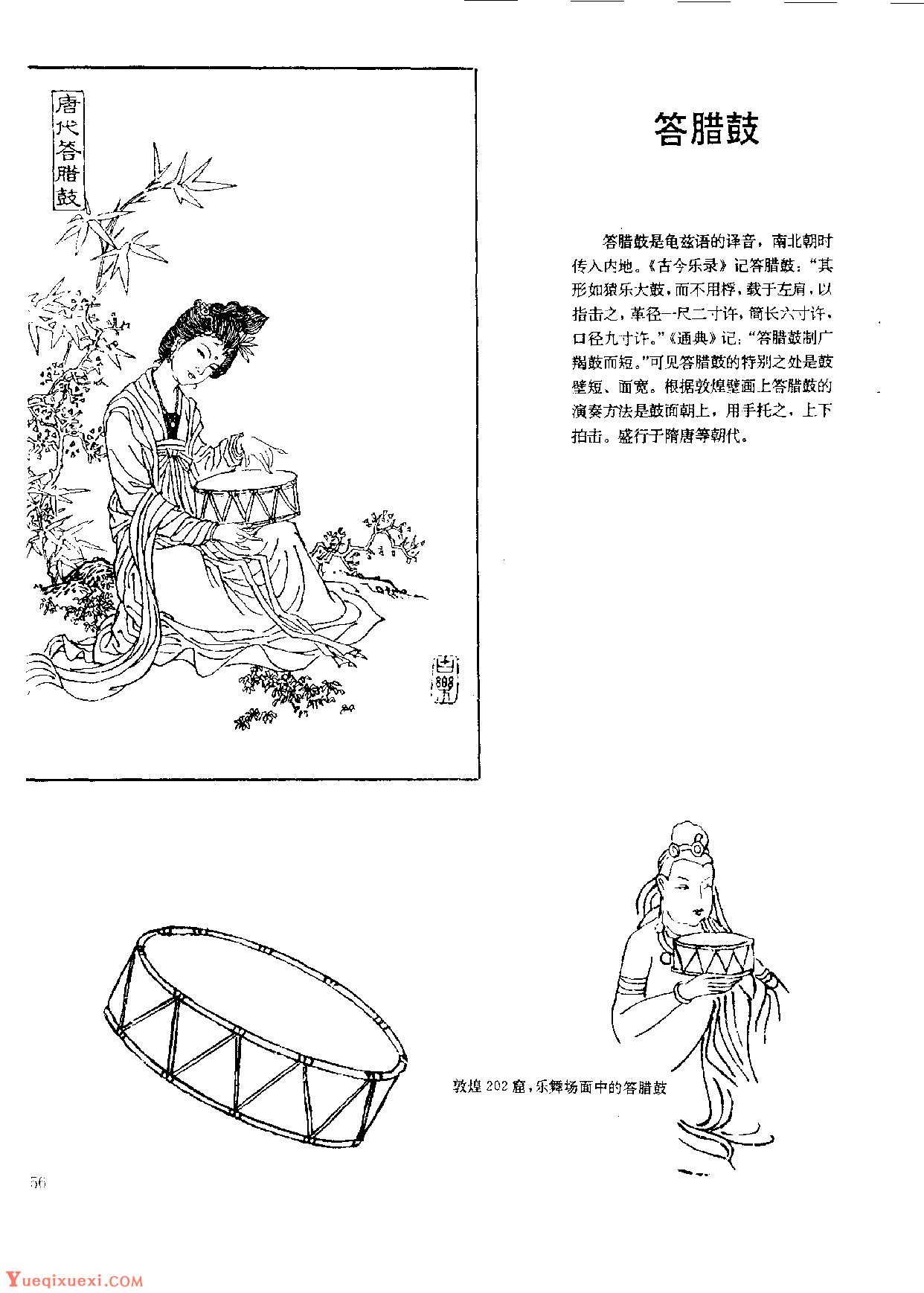 中国古代乐器《答腊鼓》