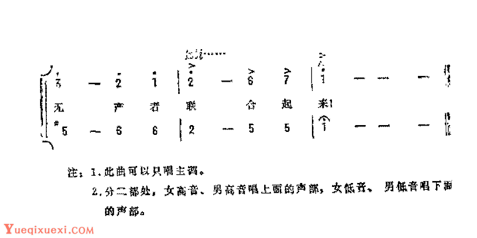 历史歌曲简谱《全世界无产者联合起来》