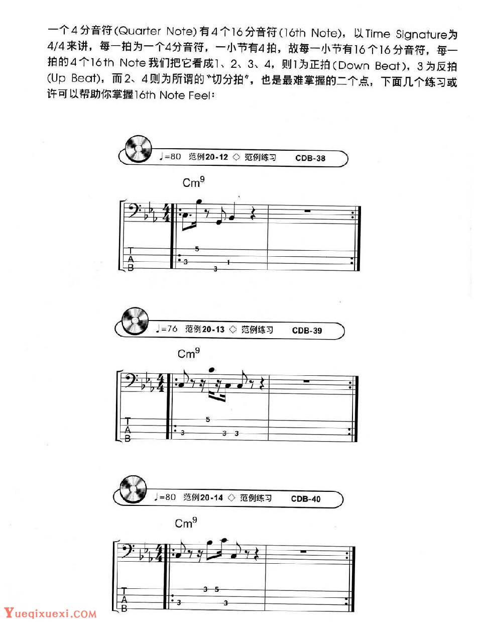 电贝司基础教程《基本的Slap技巧二》