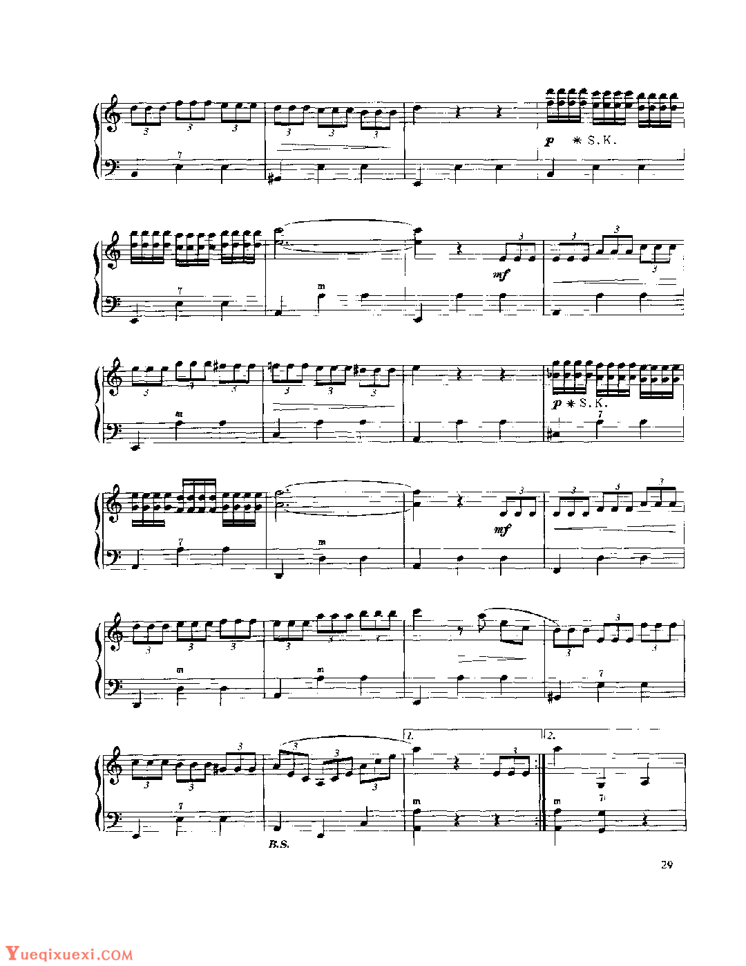 现代手风琴流行乐曲《落叶》[俄]波里·诺尔贝克曲