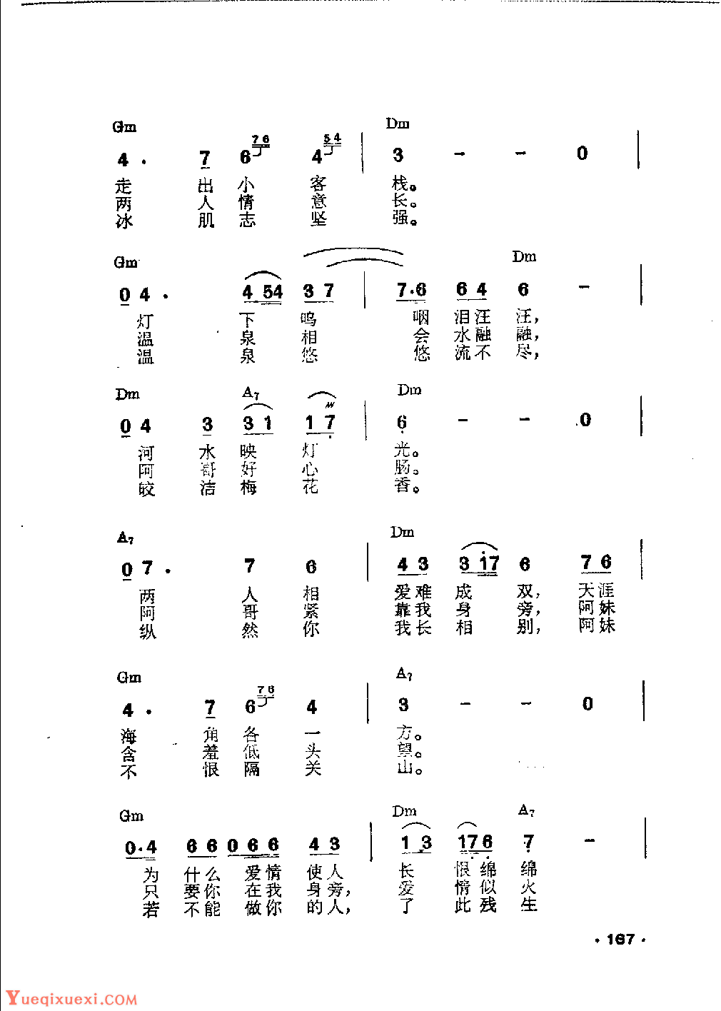 吉他伴奏日本流行歌曲《伊豆之雨》高隆词　市川昭介曲