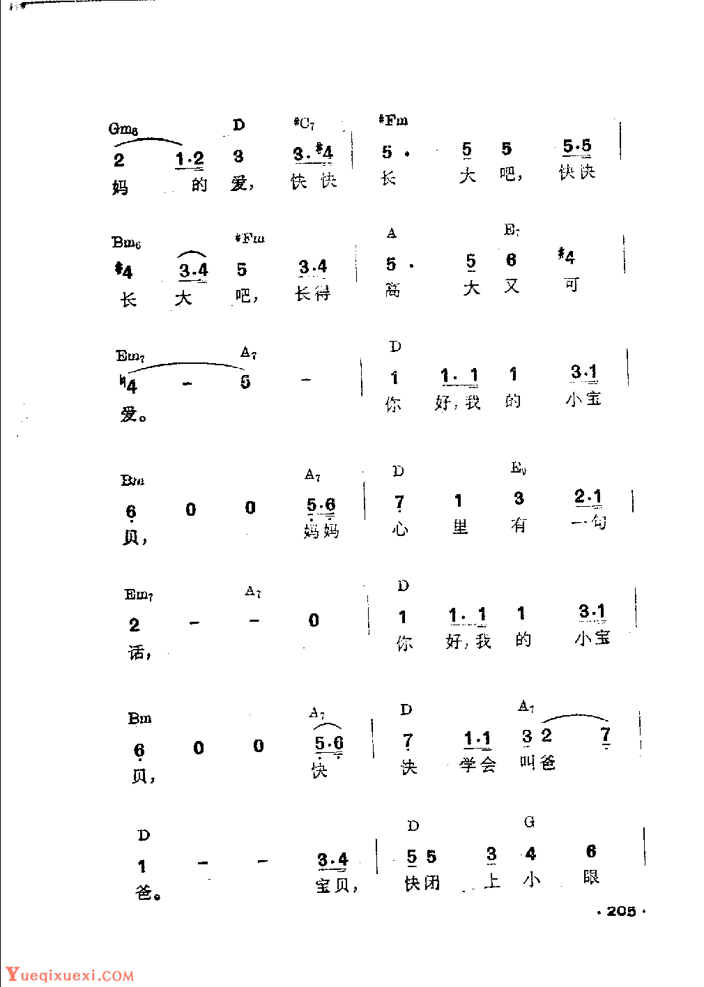 吉他伴奏日本流行歌曲《你好，宝贝》永六辅词　中村八大曲