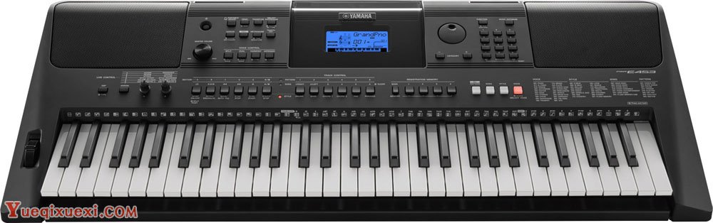 雅马哈电子琴[PSR系列]PSR-E453产品规格介绍 PSR-E453价格