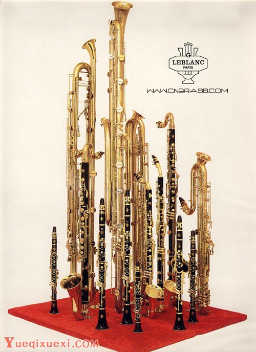 世界著名品牌LEBLANC单簧管