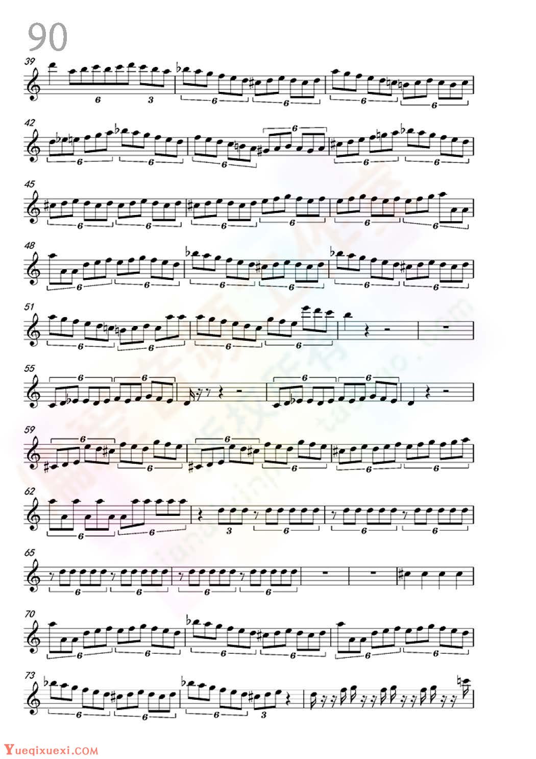 小提琴独奏乐曲谱《Beethoven-Scherzo/Music》戴维嘉雷特