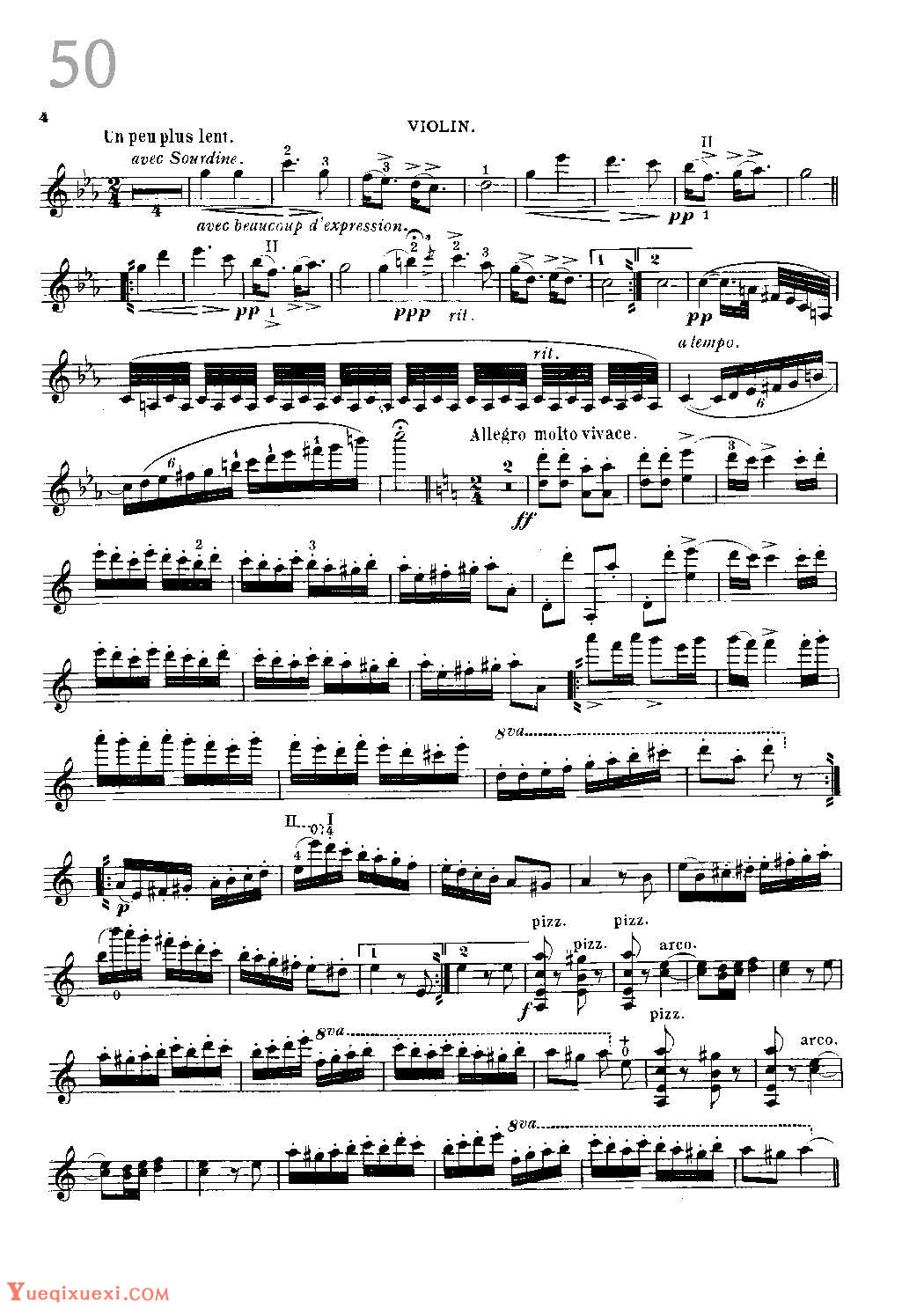 小提琴独奏乐曲谱《Zigeunerweisen/Classic Romance》戴维嘉雷特