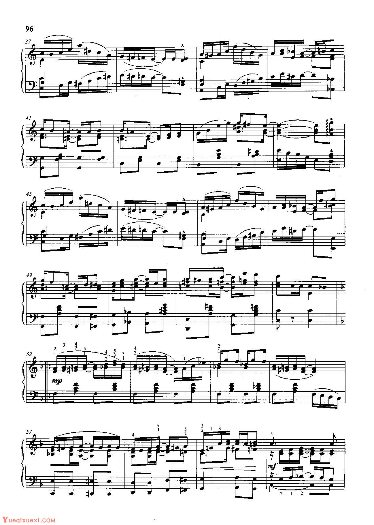 雷格泰姆钢琴乐谱《剑兰雷格》雷格泰姆之王斯科特·乔普林