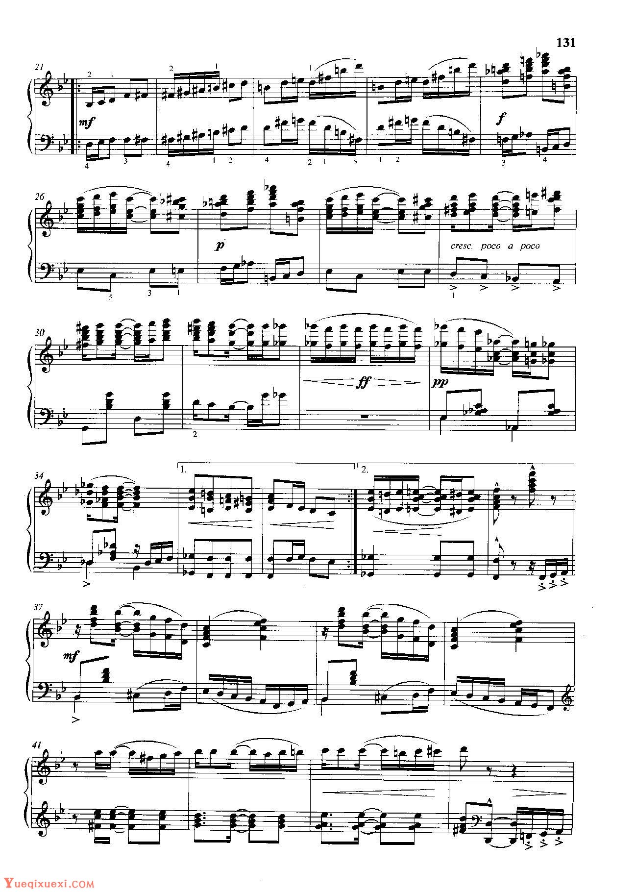 雷格泰姆钢琴乐谱《悦耳之声》雷格泰姆之王斯科特·乔普林
