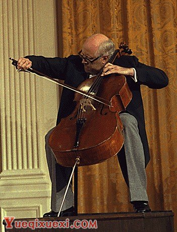 美国大提琴家穆斯提斯拉夫.罗斯特罗伯维奇（Mstislav Rostropovich）-大提琴奏鸣曲