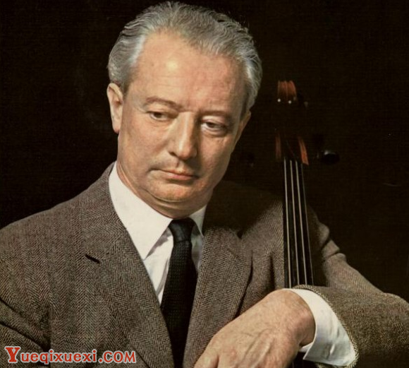 法国著名的大提琴家皮埃尔·富尼埃(Pierre Fournier）简介