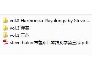 Harmonica_Playalongs_by_Steve_Baker教材三