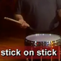 stickonstick的打法?外国架子鼓大师演示与讲解stickonstick的各种打法