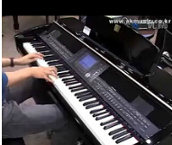 手感音色俱佳的电钢琴演奏视频