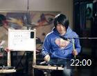左轮架子鼓教学视频 第十二课《真的爱你--16分音符练习曲》鼓手自学入门教程