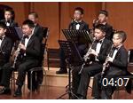 星翰少年单簧管室内乐团演奏《更近我主》视频欣赏