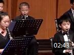 星翰少年单簧管室内乐团演奏《风之憧憬》视频欣赏