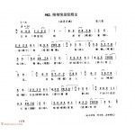 河南民间简谱 叫卖调《照相馆里没照全 拉洋片调》栾川县