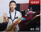 10岁男孩萨克斯演奏《走过咖啡屋》视频欣赏