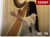 高小小竖琴演奏《德彪西·阿拉伯风》视频欣赏