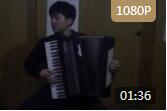 胡进忠手风琴曲视频教学《手风琴练习曲第二首 十级》手风琴初中级教程