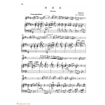 中国长笛曲《谐谑曲 Scherzo》钢琴伴奏谱长笛分谱