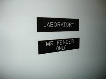Fender吉他创始人Leo Fender的工作室一览