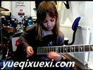 8岁摇滚姬吉他速弹