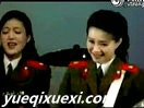 朝鲜女兵电吉他演奏少女时代